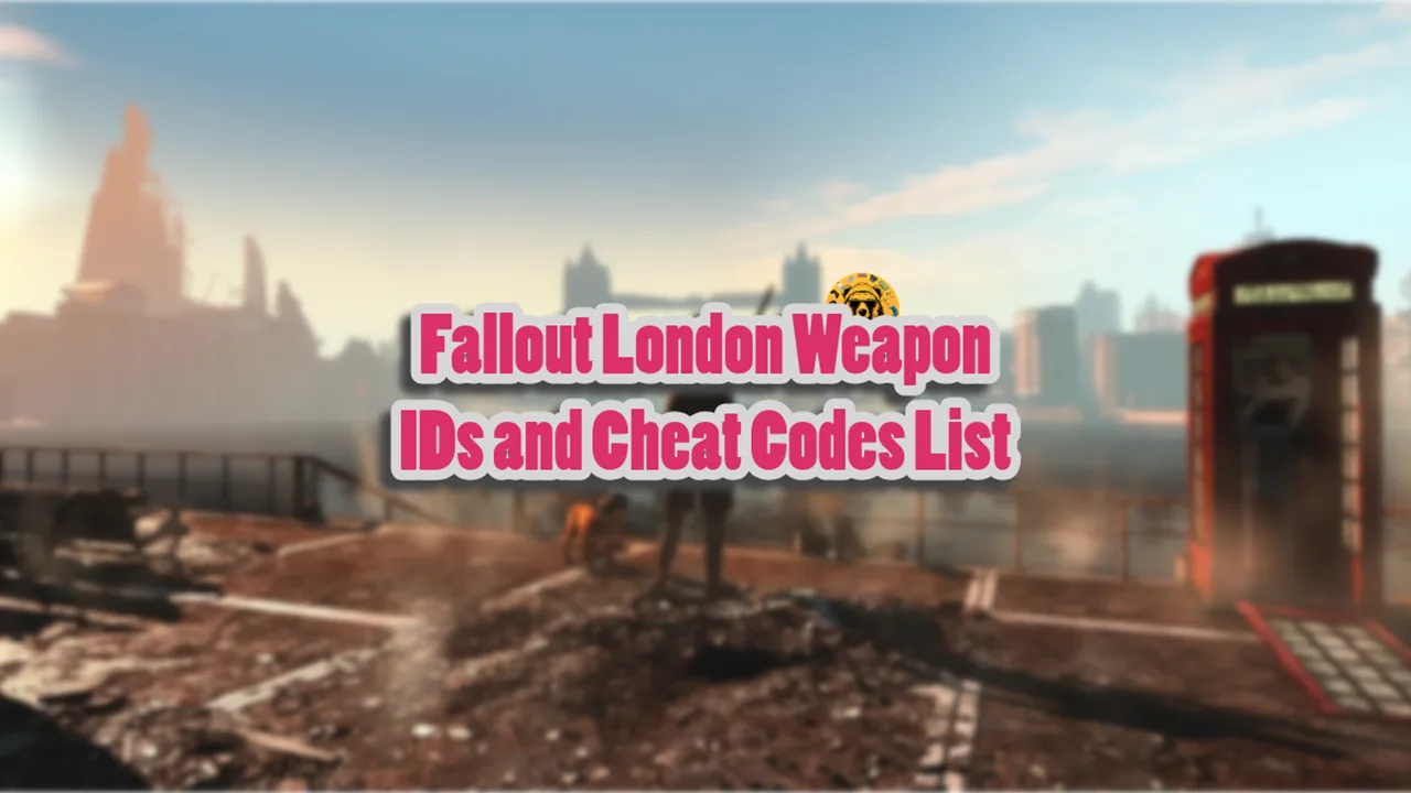 Need help with fallout london console items? Get all the codes and tips right here.