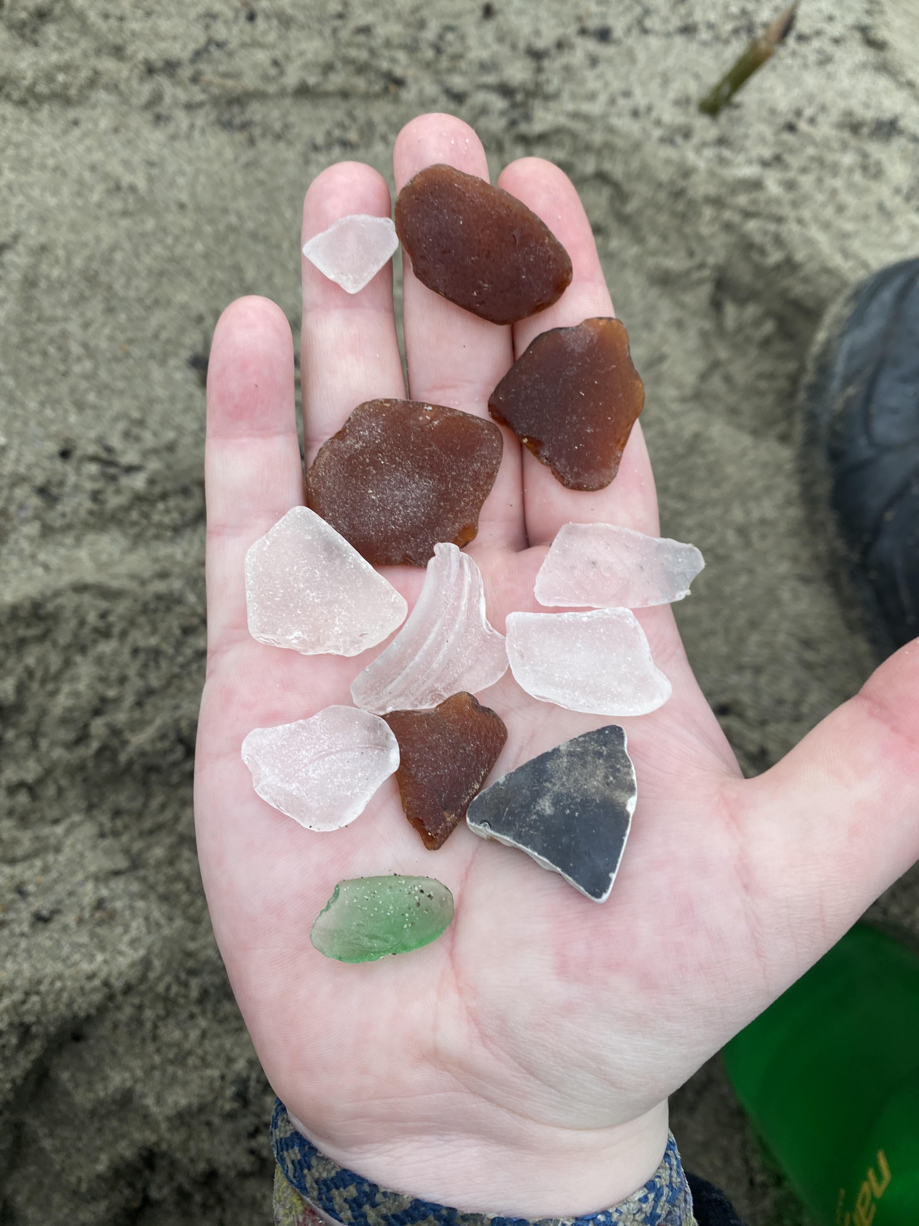 Where should you look for moonstone island sea glass? (These specific island beaches are your best bet for finding some)